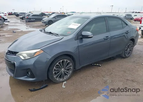 2014 Toyota Corolla S Premium from USA, damaged, VIN 2T1BURHE3EC127498